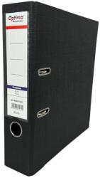 Optima Biblioraft A4 plastifiat interior-exterior, 7.5 cm, negru, OPTIMA (OP-50057505)