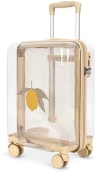 Konges Sløjd Bőrönd TRANSPARENT TRAVEL SUITCASE - fehér Univerzális méret (KS105556.PPY2) - answear - 34 990 Ft