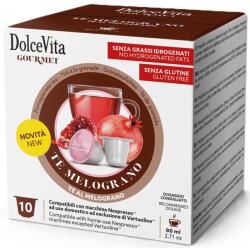 Dolce Vita Ceai cu aromă de rodie Dolce Vita pentru Nespresso 10 capsule