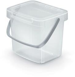 KEDEN Coș de gunoi 3 l transparent SYSTEMA Q COLLECT Cos de gunoi