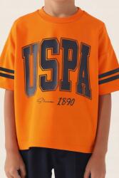 U. S. Polo Assn U S Polo Assn Narancssárga Fiú Póló 110-116 5_A Felirattal