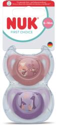 Nuk Suzeta Fc Roz M2(6-18l) 2buc (nk2suzfcrzm2) (4008600447641)
