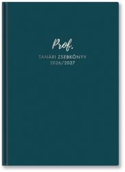  27P100C-401 TopTimer P100 Tanári zsebkönyv, heti beoszt. 2026-2027, KÖZÉPKÉK (27P100C-401)