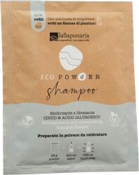 La Saponaria EcoPowder Refill sampon - kókusz és hialuronsav - 25 g