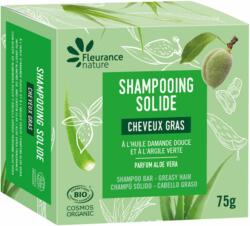 Fleurance Nature Almond Oil & Green Clay szilárd sampon - 75 g