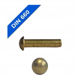  Golyós szegecs 6x16-os méretű Din 660 1 db (DIN 660 6×16)