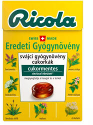 Ricola Original Herb Gyógynöv Cment 40g - plazapatika