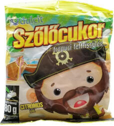 DULCIT Szőlőcukorka Tabl Citrom 1x 80g - plazapatika