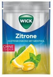 WICK Torokcukor Citrom Mentol 72g - plazapatika
