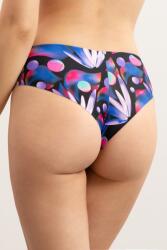Paloma Pink Glow Brazilian varrásmentes brazil bugyi, színes, XL