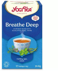 YOGI TEA Bio Mély Lélegzet 17x - plazapatika