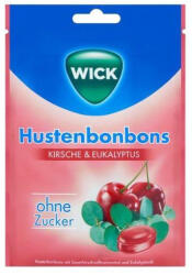 WICK Torokcukor Csereszny Eukaliptusz72g - plazapatika