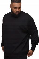 Boohooman Férfi Plus Size Pulóver Fekete Hosszú Ujjú XXL Z3A (CMM09513-105-1148)