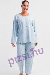 Vienetta Extra méretű hosszúnadrágos gombos női pizsama (NPI7521 2XL)