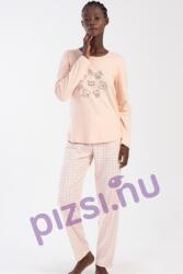 Vienetta Interlock hosszúnadrágos női pizsama (NPI6487 L)