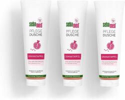 sebamed Pflege-Dusche tusfürdő szett Gránátalma 250ml x 3 db (5903853603983)