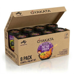 OYAKATA 8DB Oyakata Pad Thai instant tészta tál 93g