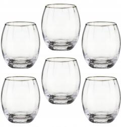 Villa Italia 6 db-os pohár szett 420 ml Felice Platin (KS105-K)