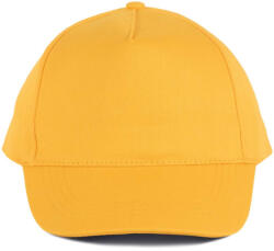 K-UP KP116 5 paneles pamut baseball sapka - yellow színben (kp116ye-u)