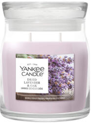 Yankee Candle Yankee Candle® Dried Lavender & Oak Signature közepes üveggyertya 368 g