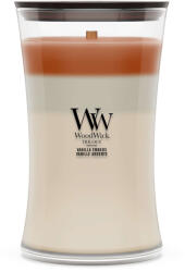 WoodWick WoodWick® Vanilla Embers Trilogy nagy üveggyertya 609 g
