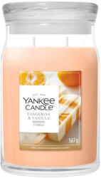 Yankee Candle Yankee Candle® Tangerine & Vanilla Signature nagy üveggyertya 567 g