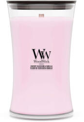 WoodWick WoodWick® Cherry Blossom & Vanilla nagy üveggyertya 609 g