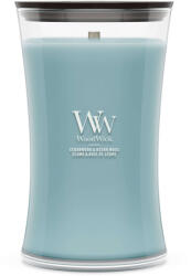 WoodWick WoodWick® Cedarwood & Ocean Moss nagy üveggyertya 609 g