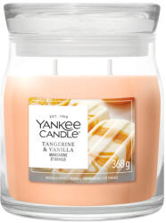 Yankee Candle Yankee Candle® Tangerine & Vanilla Signature közepes üveggyertya 368 g