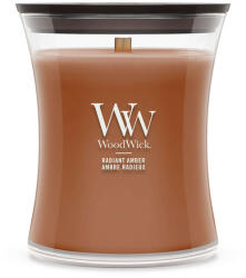 WoodWick WoodWick® Radiant Amber közepes üveggyertya 275 g