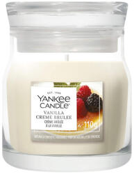 Yankee Candle Yankee Candle® Vanilla Creme Brulee Signature kis üveggyertya 110 g