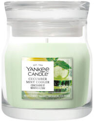 Yankee Candle Yankee Candle® Cucumber Mint Cooler Signature kis üveggyertya 110 g