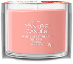 Yankee Candle Yankee Candle® White Strawberry Bellini üveges mintagyertya 37 g