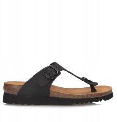 Scholl Női flip-flop papucs Scholl Boa Vista Med MF32007 1004 fekete (MF32007 1004)
