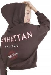 Trendyol Női Kapucnis Pulóver Manhattan League Nyomott Mintával L 5EA* L 5_A (TWOAW22SW0711)