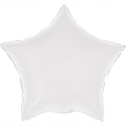 PartyBee Fólia lufi Csillag Fehér 45cm Csillag Hélium Születésnapra