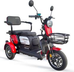 Arora Tricicleta Electrica Adulti Fara Permis (25km h), autonomie 35-50km, 60V 20Amperi, Carte RAR inclusa, Arora Ruzgar (RUZGAR-1)