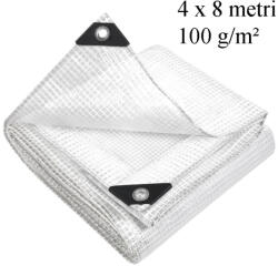GWD Prelata ranforsata 4x8 m, polietilena impermeabila, protectie UV+ si inghet, 100 g/mp (10.100.48)