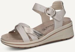 Caprice Sandale dama din piele naturala, Caprice 9-28304-46 156 OFFWHITE PERLA, alb