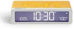 Lexon Ceas cu alarma Lexon Flip Classic X Pantone, Snooze, Display Digital, Luminozitate ajustabila, USB-C, Galben (3660491210523)