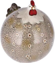 AdTrend Figurina Gaina ceramica multicolora 20 x 19 x 22 cm (107617)