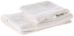 AdTrend Set 2 prosoape baie bumbac alb 40 x 60 cm, 60 x 100 cm, 500 gr (109814) Prosop