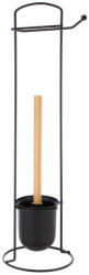 AdTrend Perie toaleta cu suport hartie igienica 16 x 58, 5 cm (111379)