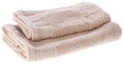 AdTrend Set 2 prosoape baie bumbac crem 40 x 60 cm, 60 x 100 cm, 500 gr (109816) Prosop