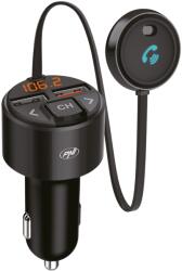 PNI Modulator FM PNI Valentine V880 cu microfon, Bluetooth 5.0, MP3 player, transmitator FM, port USB dual, incarcare rapida dispozi (PNI-V880)