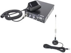 PNI Pachet Statie radio CB CRT S Mini Dual Voltage 12/24V 4W + Antena CB PNI ML29 (PNI-PACK142) Statii radio