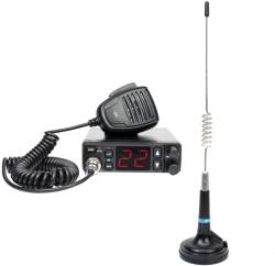 PNI Kit Statie radio CB PNI Escort HP 5500 cu antena CB PNI ML29, 34 cm, cu baza magnetica, negru (PNI-PACK124) - eldaselectric Statii radio