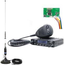 PNI Pachet Statie radio CB PNI Escort HP 6550 cu PNI ECH01 instalat + Antena CB PNI S75 cu magnet (PNI-PACK156) - eldaselectric Statii radio