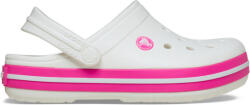 Crocs Saboți Crocs Crocband Toddlers New Clog Alb - White/Pink Crush 27-28 EU - C10 US