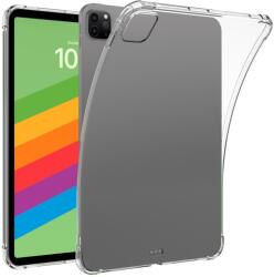  Átlátszó zselés tok megerősített sarkokkal iPad Pro 11 (2024)/(2025) iPad Pro 11 készülékhez - átlátszó (660206163A)
